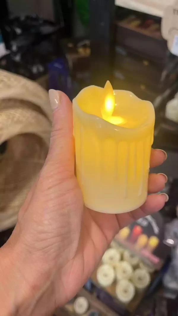 VELA LED EFECTO FUEGO