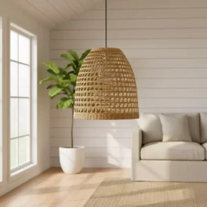 Colgante artesanal Annam Light 25x27cm