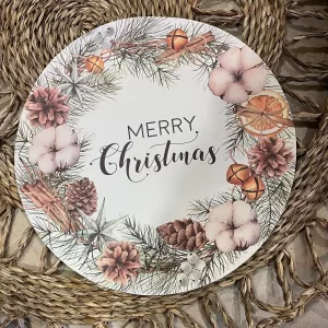 Platos de sitio de papel