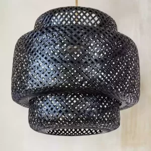 Colgante artesanal Rattan Dewi Morocco 40x40