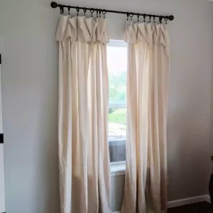 Cortina de gasa 1,80x1,80 con volados