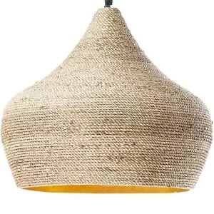 Colgante chico tendencia tejido 30x30cm