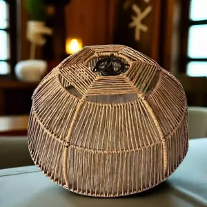 Lámpara colgante Hierro y yute Nord-Sea