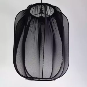 Colgante libélula negro