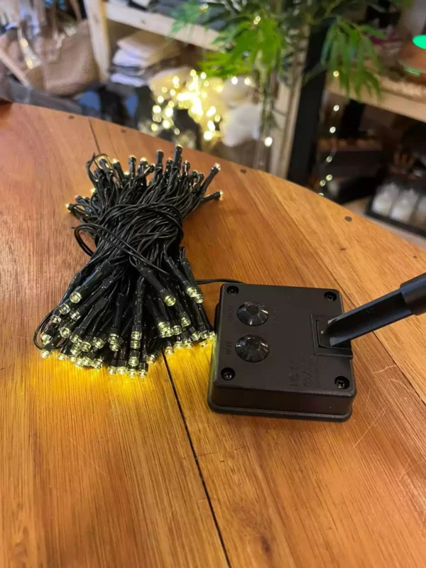 Luces solares 12 metros exterior 2